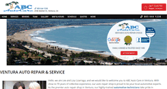 Desktop Screenshot of abcautocare.com